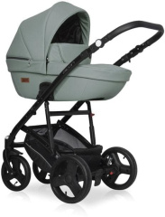 Коляска 2 в 1 Riko Basic Aicon Pastel 05 оливковый