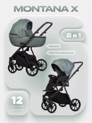 Коляска 2 в 1 Riko Basic Montana X 51 Green