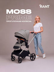 Коляска прогулочная Rant Moss Prime Grey