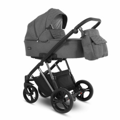 Коляска 2 в 1 Camarelo Faro, Серый меланж