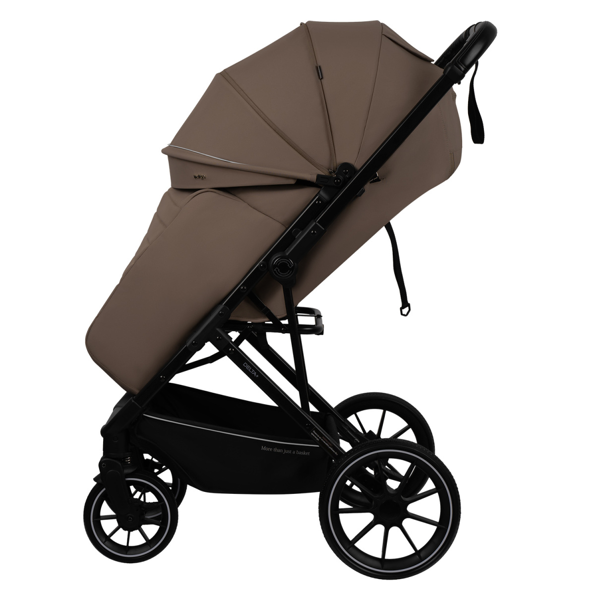 Коляска прогулочная Indigo Delta+ темно-бежевый
