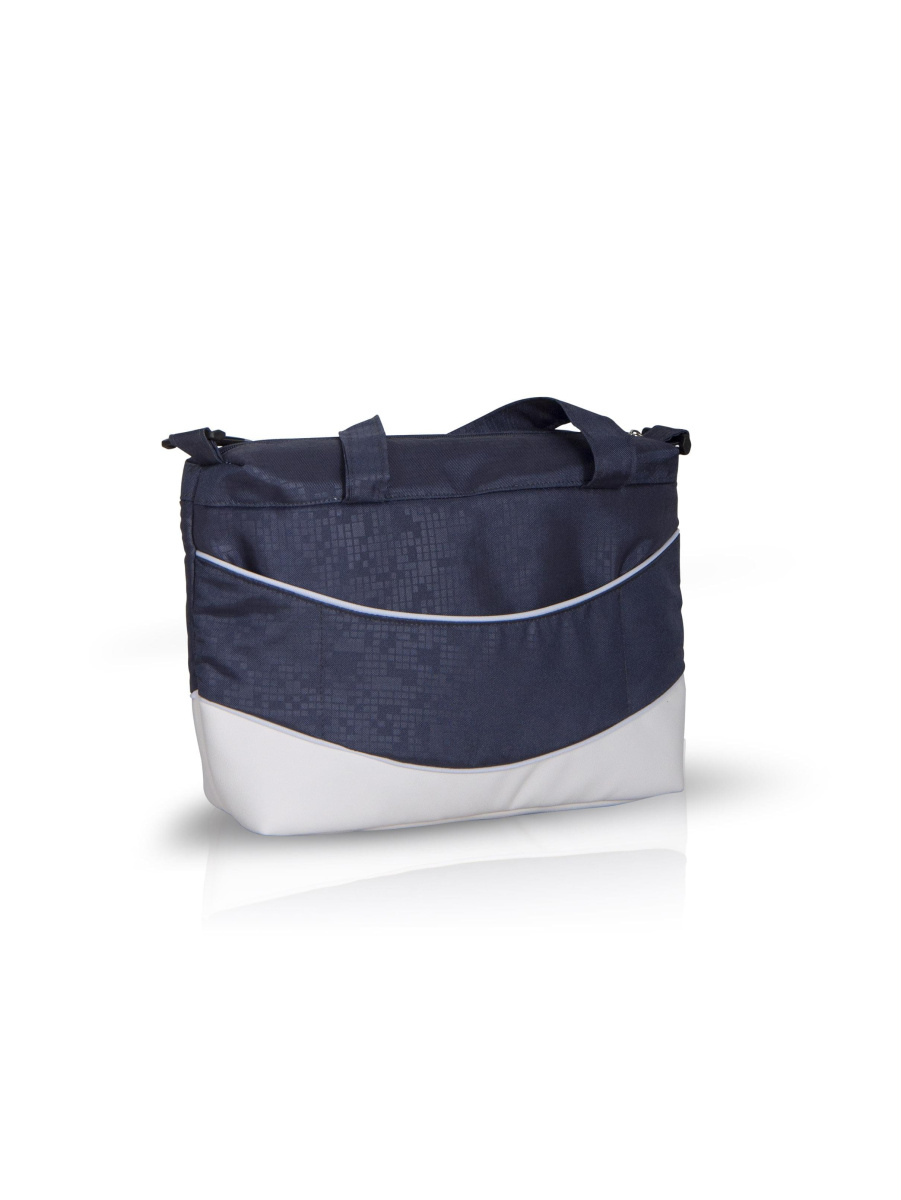 Коляска 2 в 1 Riko Modus 18 06 белый-синий