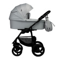 Коляска 2 в 1 Indigo Impulse Eco, Ie 04 (Светло-серый)