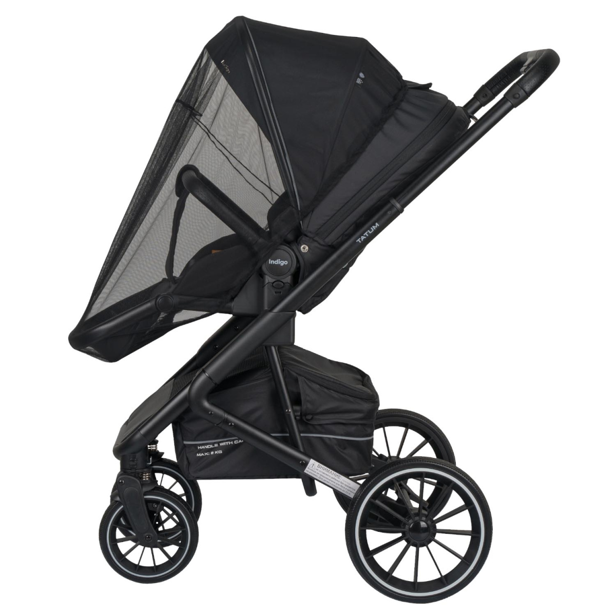 Коляска прогулочная Indigo TATUM черный