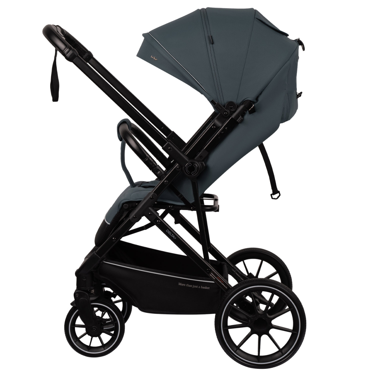 Коляска прогулочная Indigo Delta+ синий