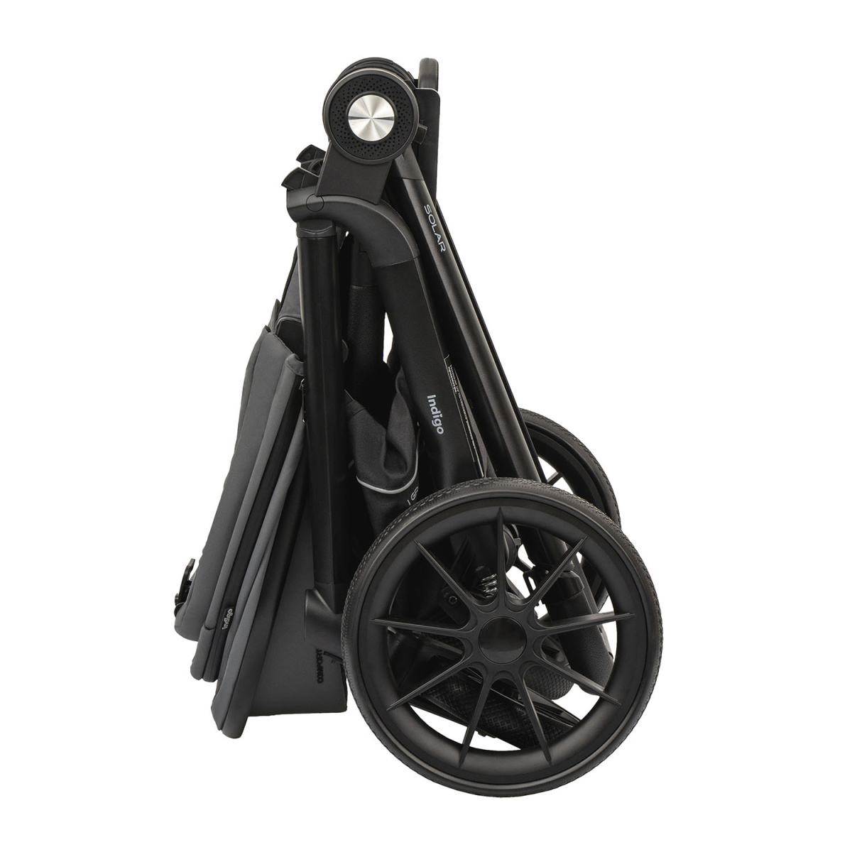 Коляска прогулочная Indigo SOLAR серый