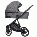 Коляска 2 в 1 Riko Basic YOGA, 01 ГРАФИТ