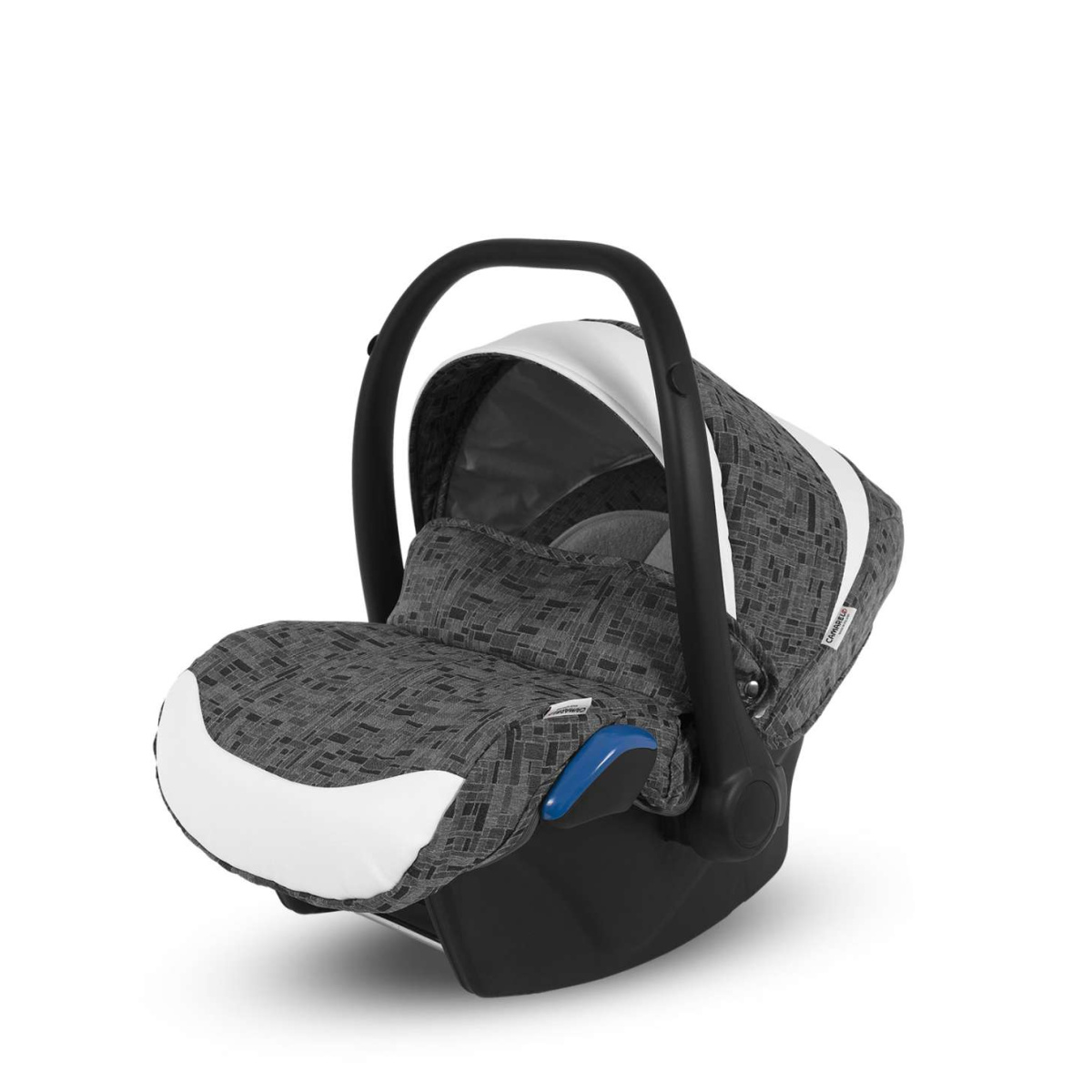 Коляска Camarelo Avenger 3 в 1 черный меланж/черная экокожа