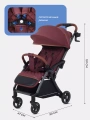 Коляска прогулочная Mowbaby Atom Cherry