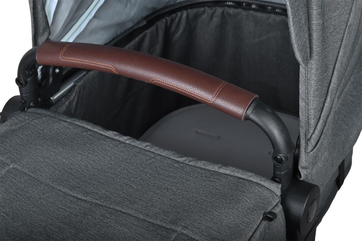 Коляска трансформер Farfello Aimile Original New Silver (Темно-серый NDS-2)