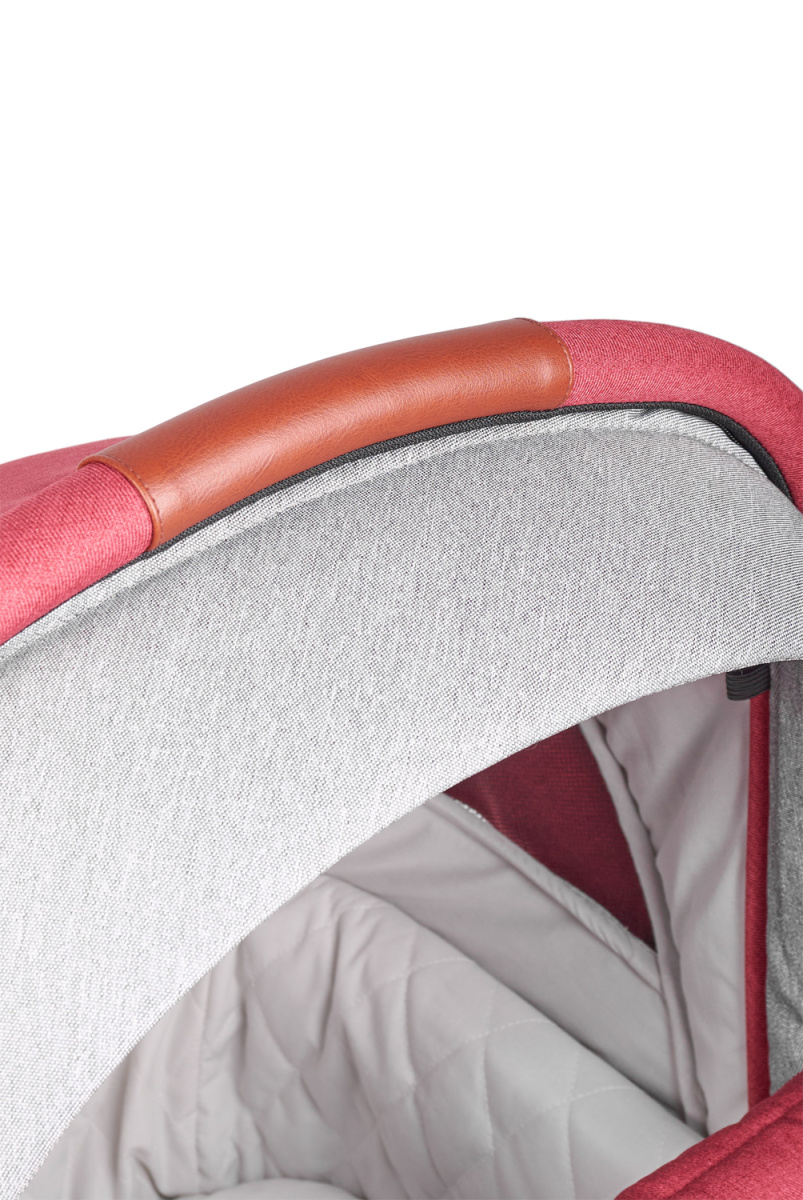 Коляска модульная 2 в 1 Farfello Zuma Duo Comfort (ZDC-11 Рубиновый)