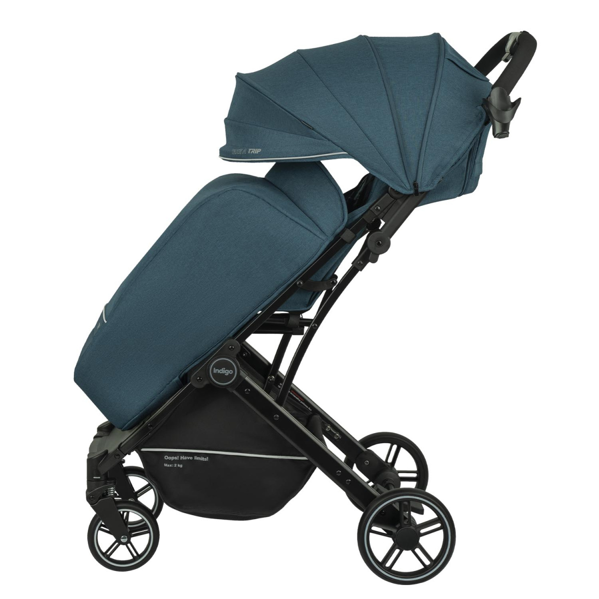 Коляска прогулочная Indigo TRIP синий