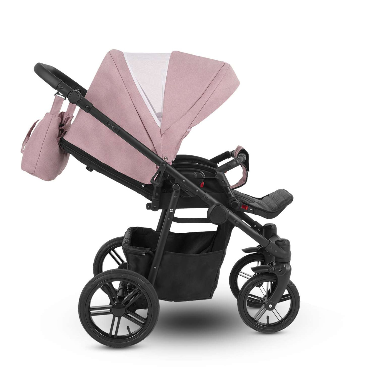 Коляска Camarelo Picco 2 в 1 пудровый меланж