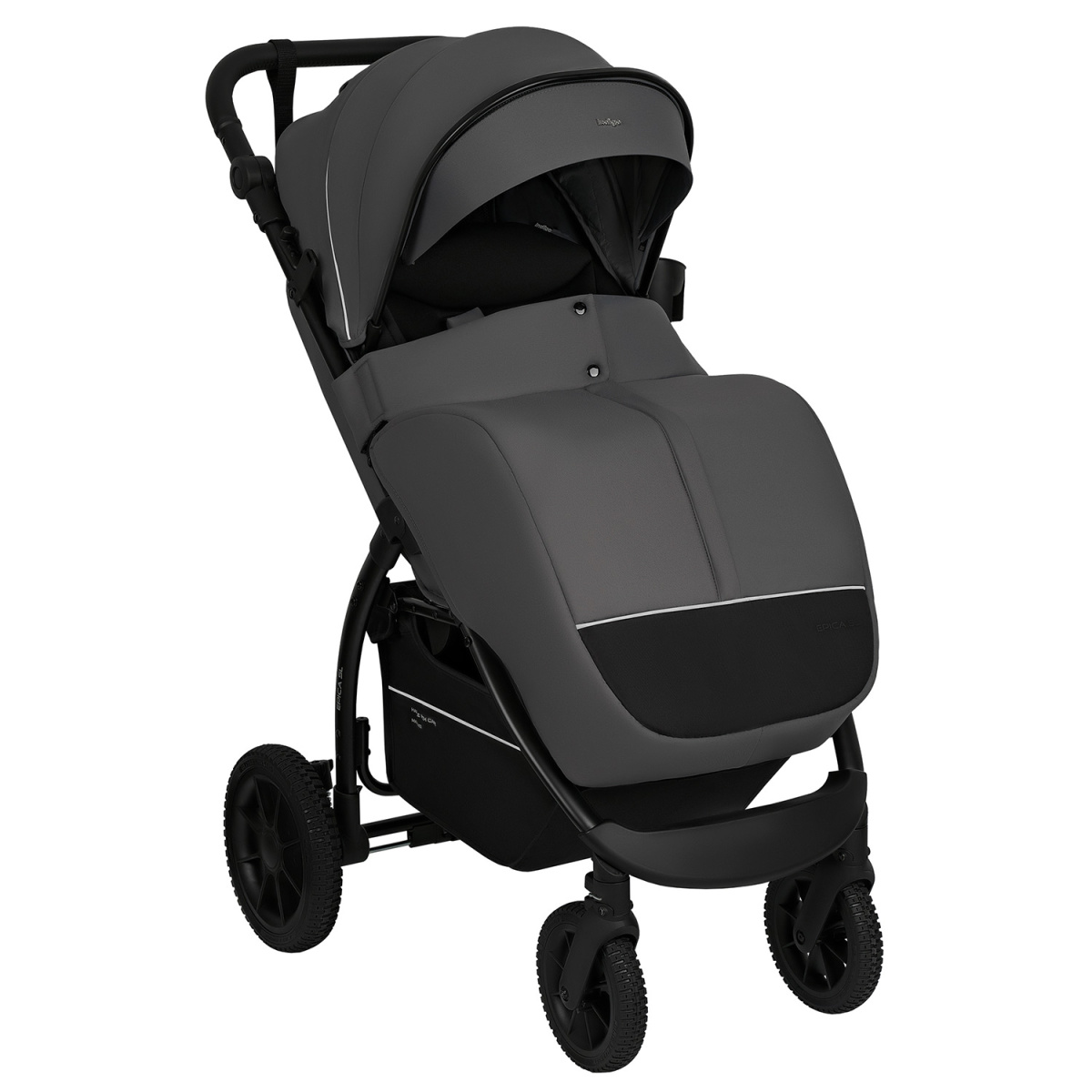 Коляска прогулочная Indigo EPICA SL, темно-серый