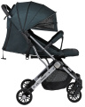 Коляска детская прогулочная Farfello Comfy Go (Emerald green/ зеленый (серебро) CG-17)