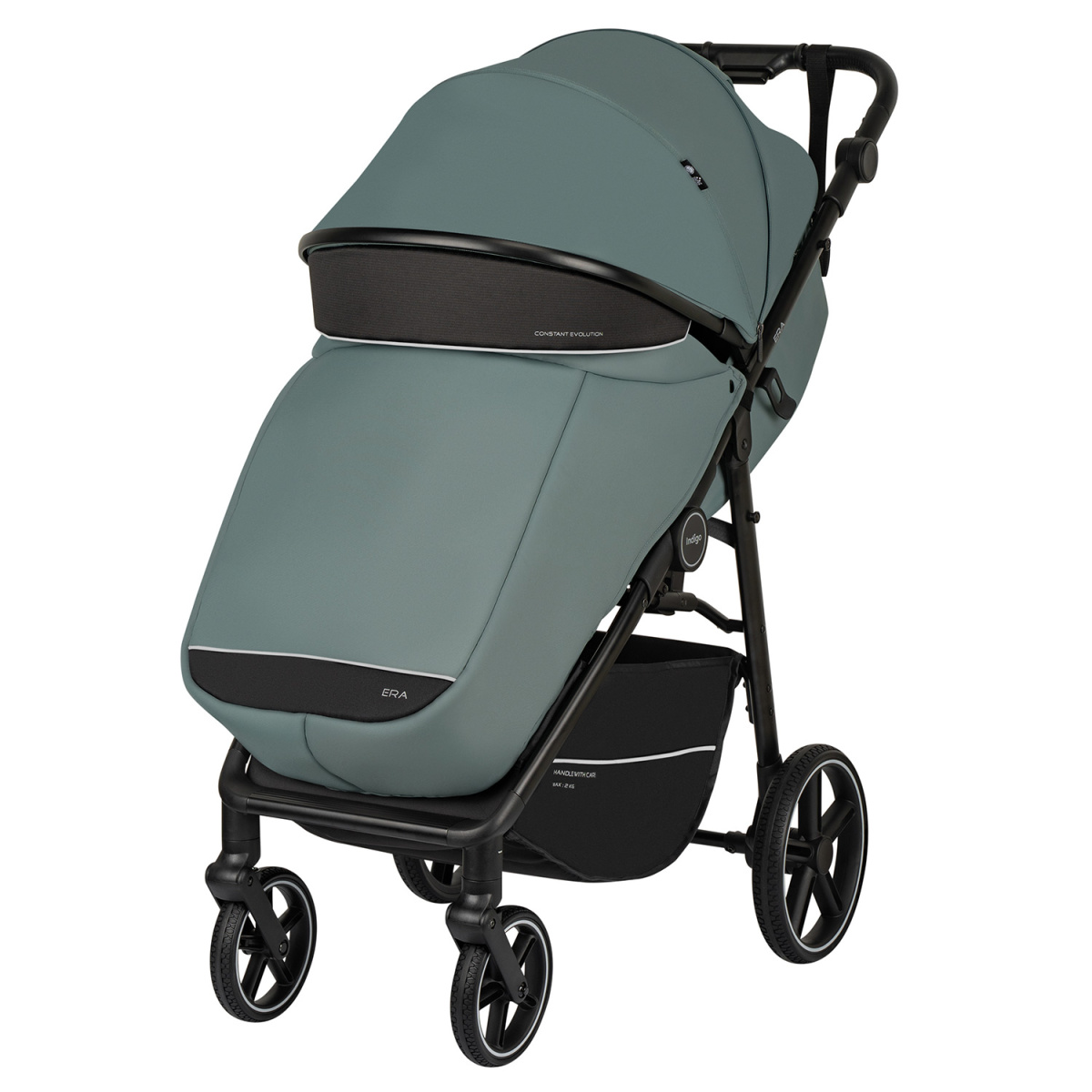 Коляска прогулочная Indigo ERA зеленый