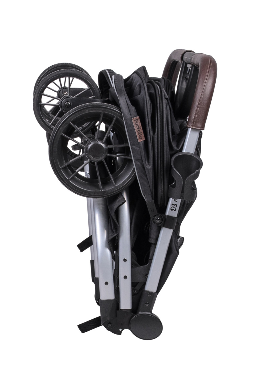 Коляска прогулочная Farfello Lane Max Comfort (Onyx Black/чёрный)