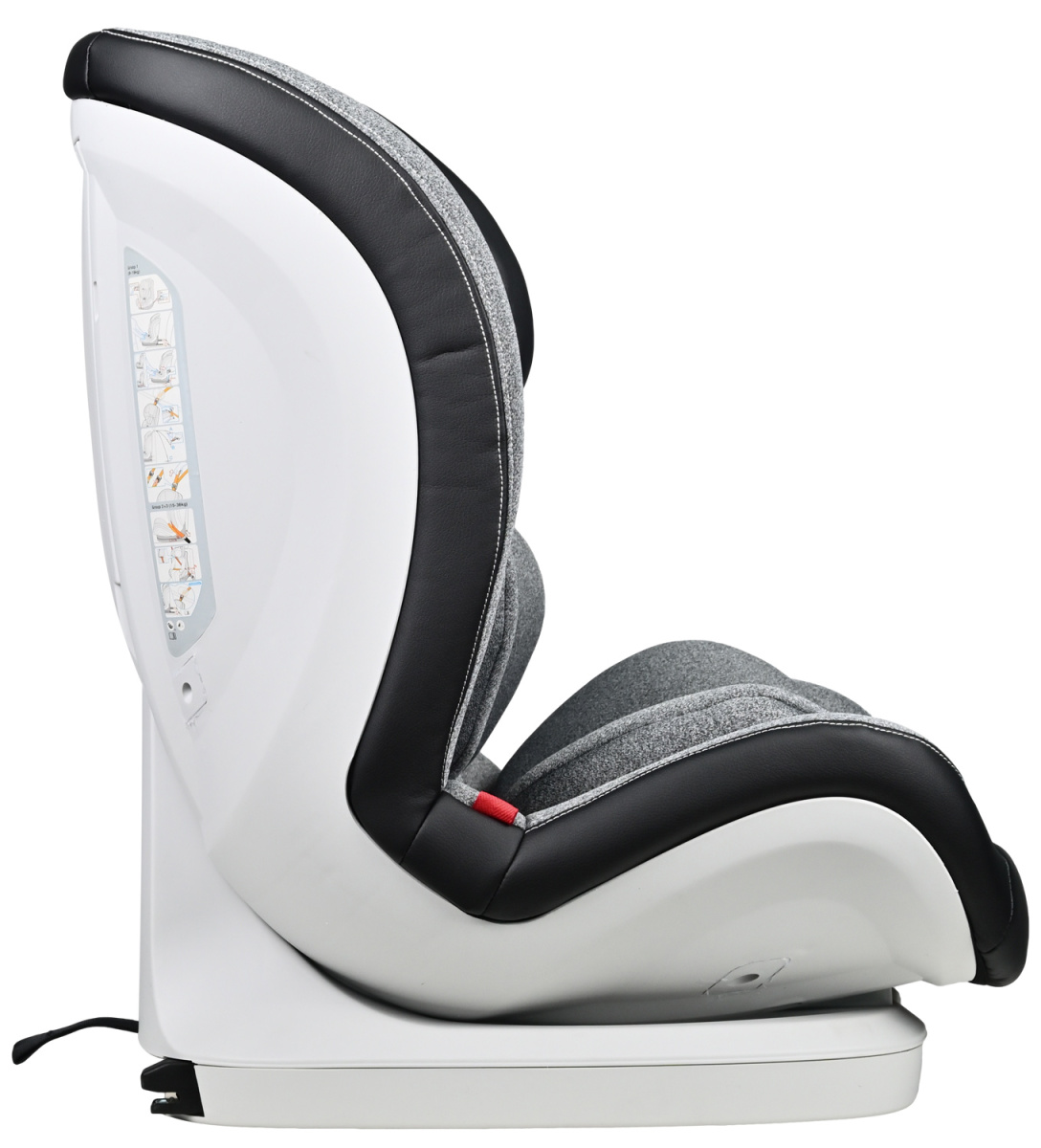 Автокресло детское Farfello YB709A1 Black/gray/серо-черный