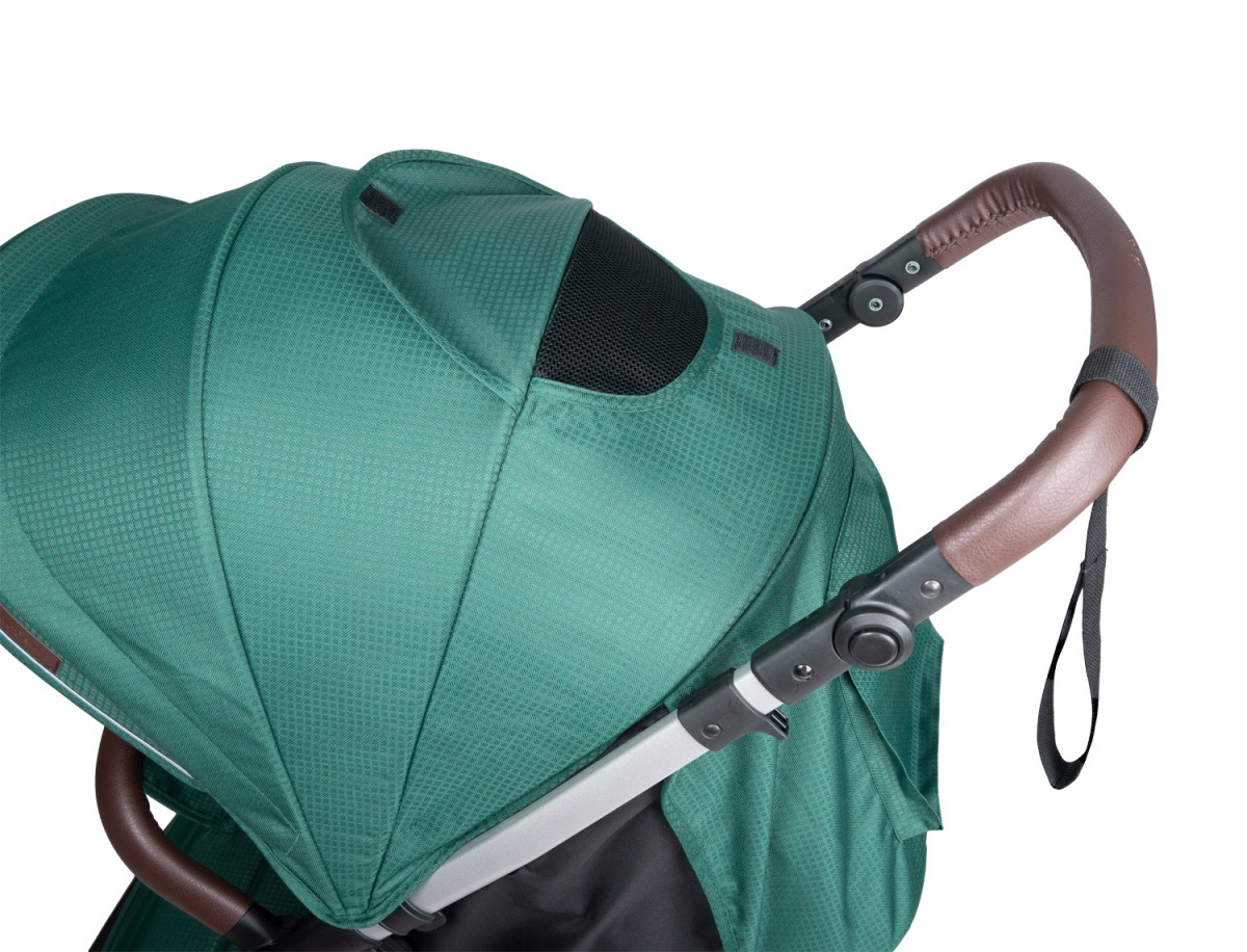 Коляска детская прогулочная Farfello Bino Angel Plus (Ultramarine green/Ультрамариновый зеленый)
