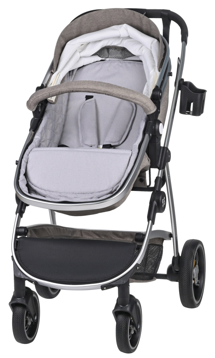 Коляска трансформер Farfello Pristina (Коричневый PS-14)