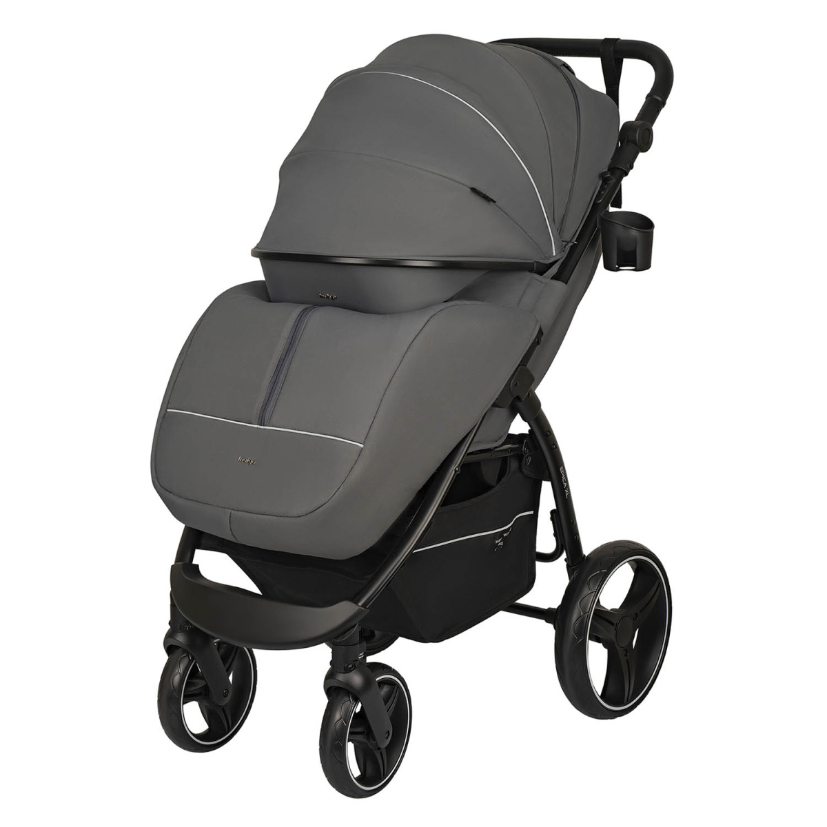 Коляска прогулочная Indigo EPICA XL темно-серый