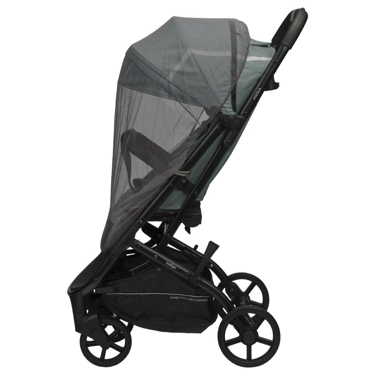 Коляска прогулочная Indigo MEGA зеленый