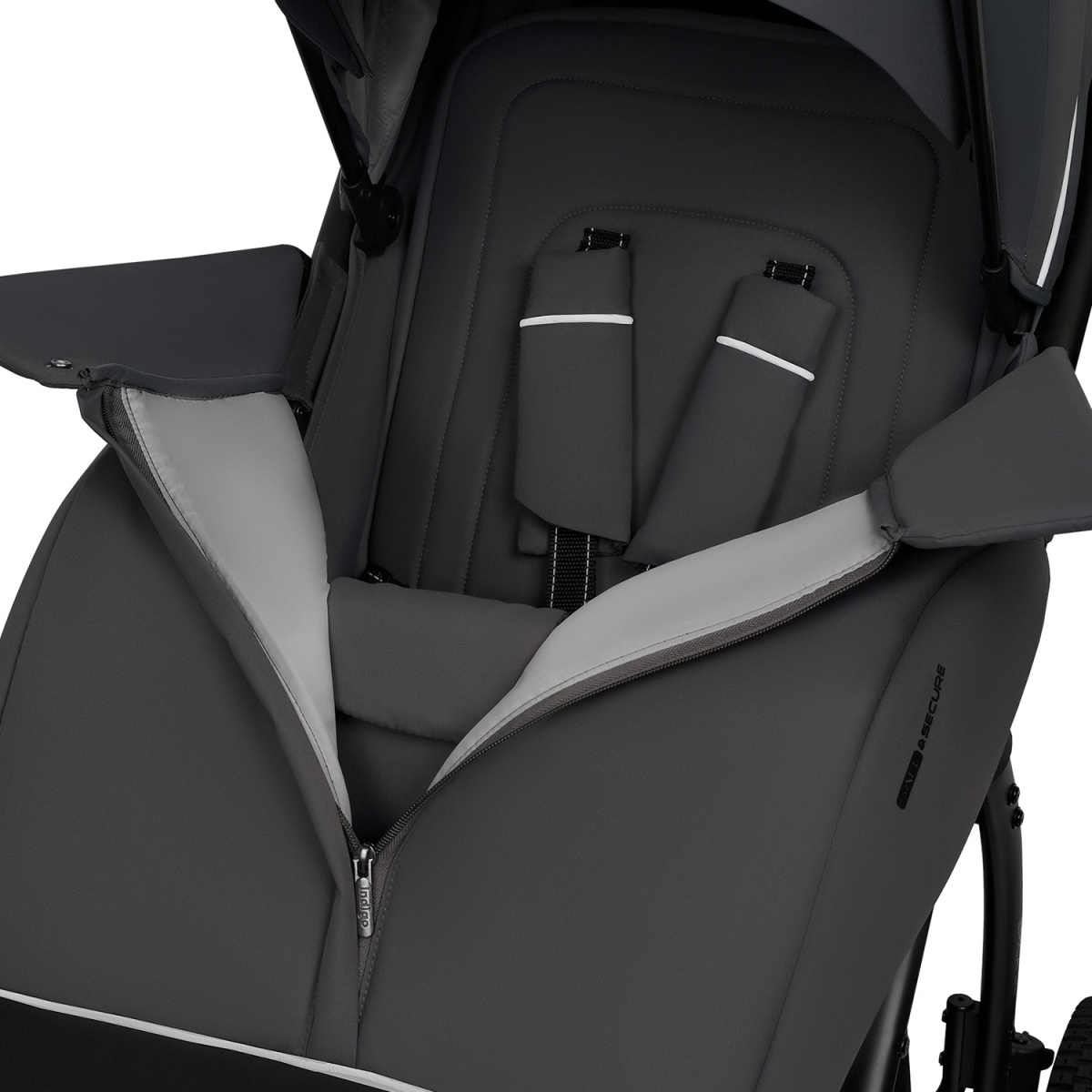 Коляска прогулочная Indigo EPICA SL, темно-серый