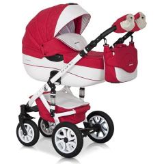 Коляска 3 в 1 Riko Bruno Ecco 20 красный