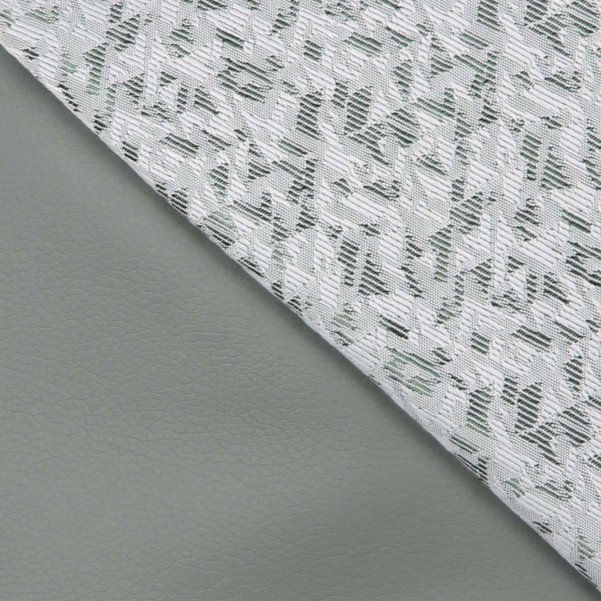 Коляска 2 в 1 Indigo MIO - Mi 06 (шалфей кожа+зеленый узор)