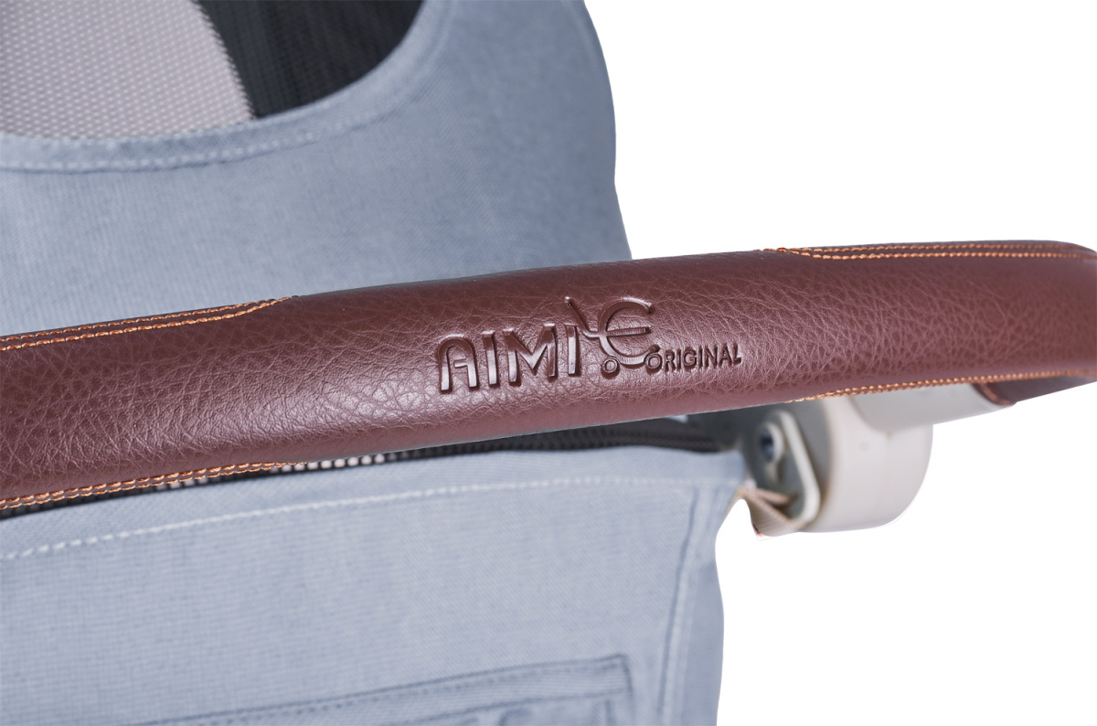 Коляска детская Farfello Aimile Summer Original (Pearl) Стальной Серый ASP-1