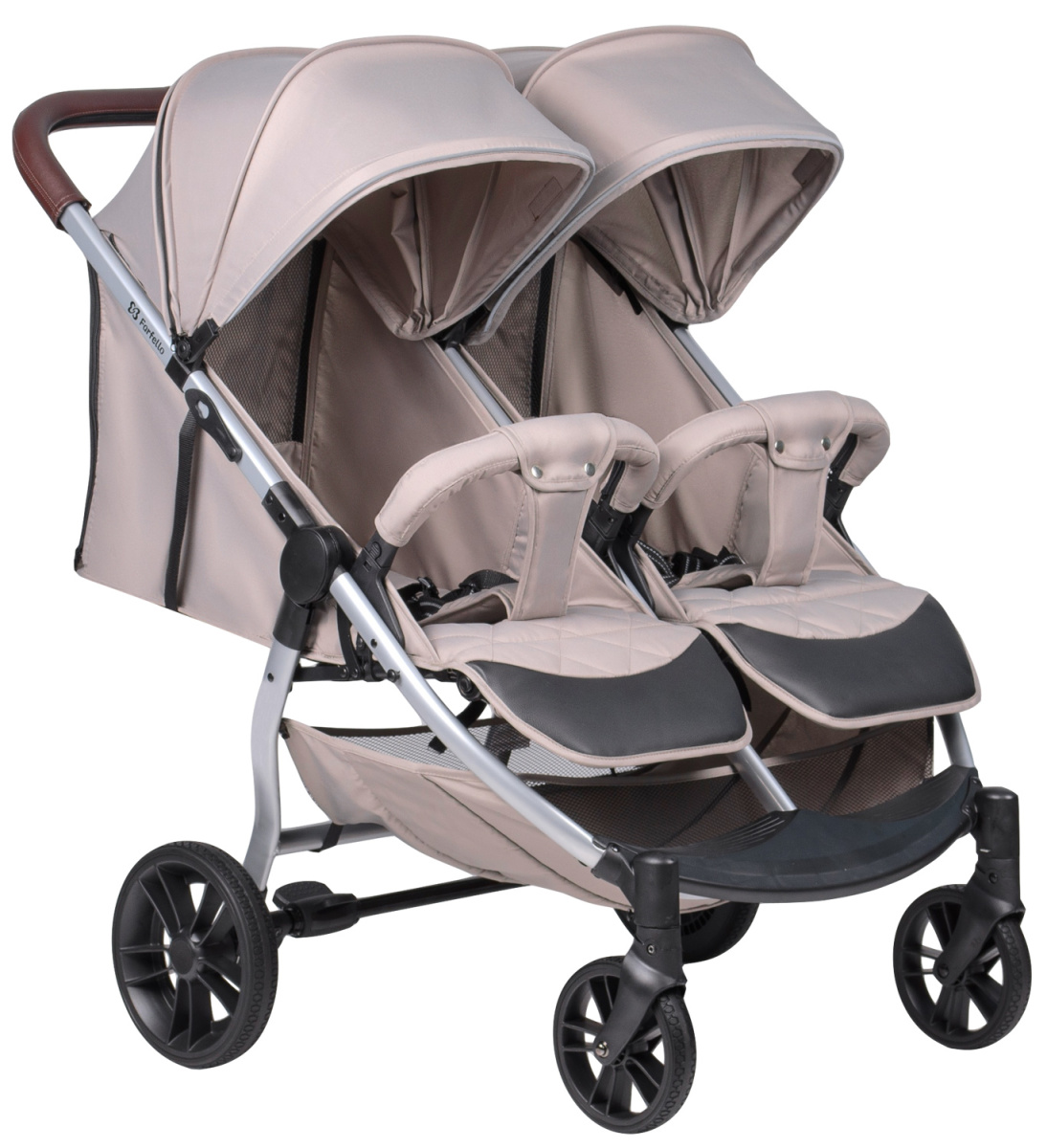 Коляска прогулочная Farfello Lane Max Comfort (Snow beige/Бежевый)