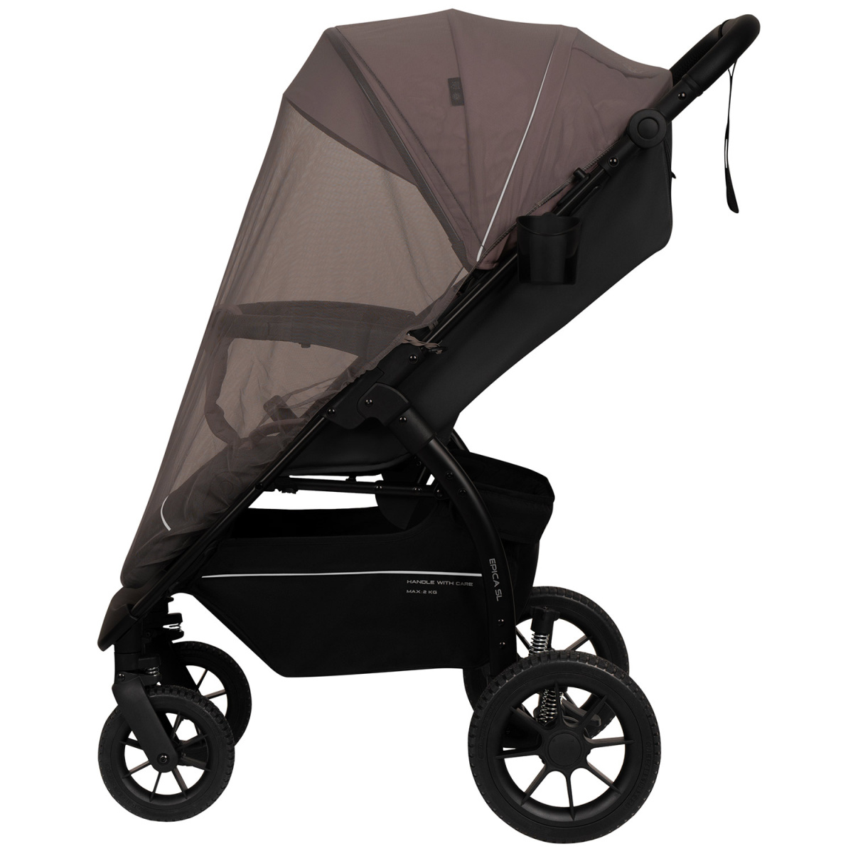 Коляска прогулочная Indigo EPICA SL, розовый