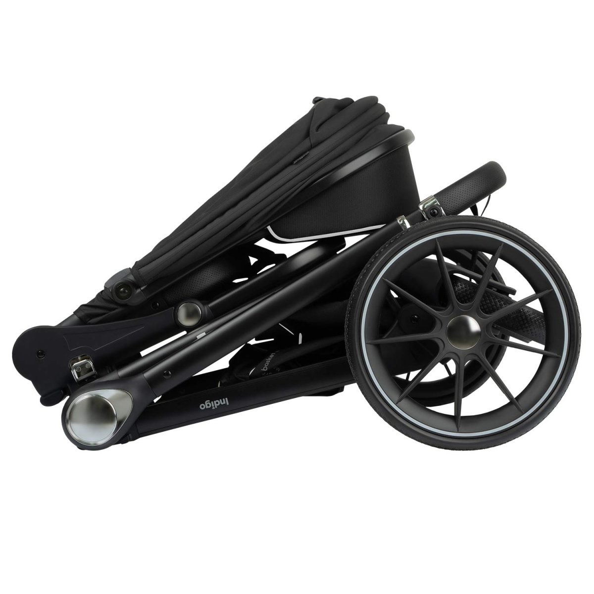 Коляска прогулочная Indigo GLOSS черный