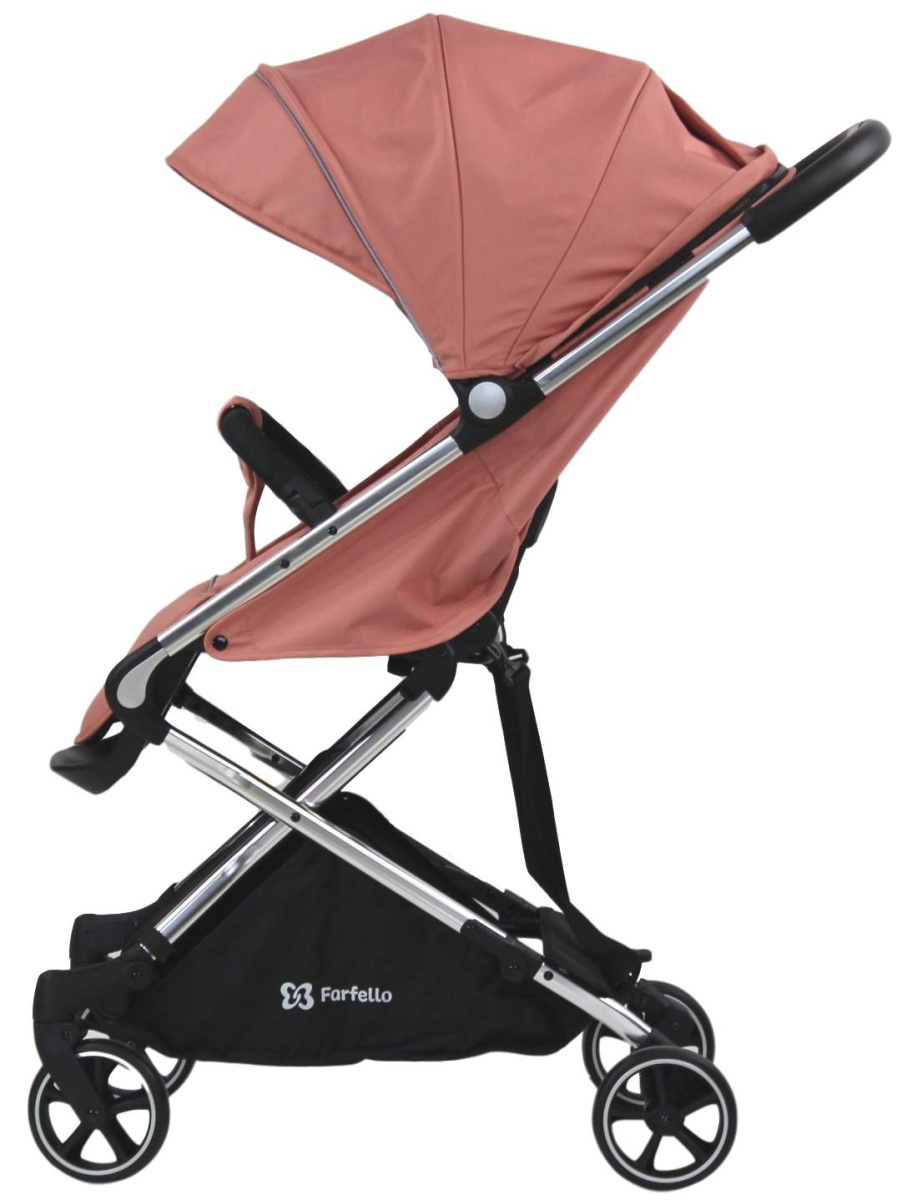 Коляска детская прогулочная Farfello Bliss  (Coral/ Коралловый)