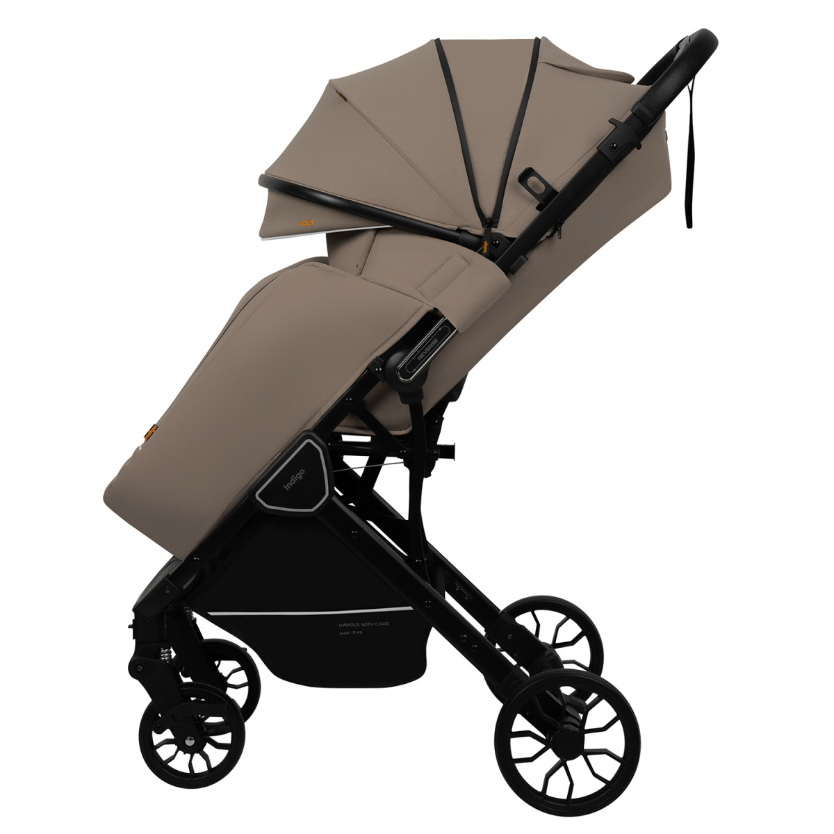 Коляска прогулочная Indigo VOLT бежевый