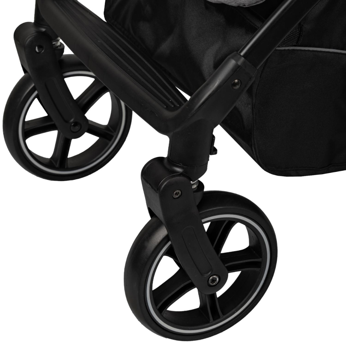 Коляска прогулочная Indigo FROST серый