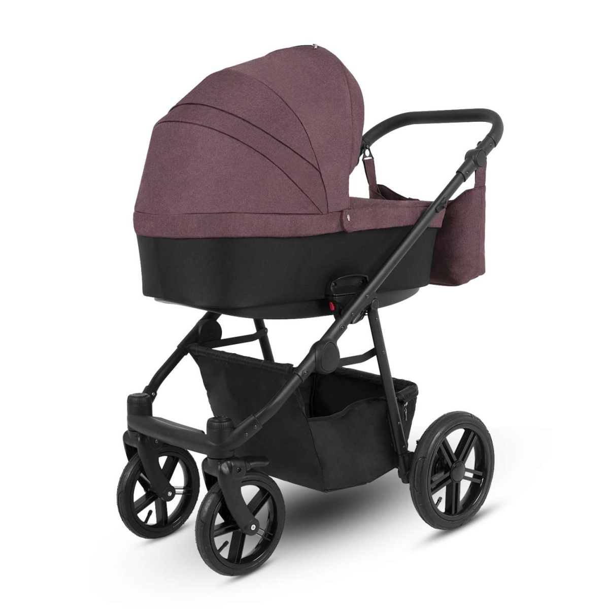 Коляска Camarelo Picco 3 в 1 гранатовый меланж