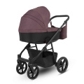 Коляска Camarelo Picco 3 в 1 гранатовый меланж