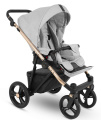 Коляска 2 в 1 Camarelo Belagio, BG-01 (Светло-серый Меланж)