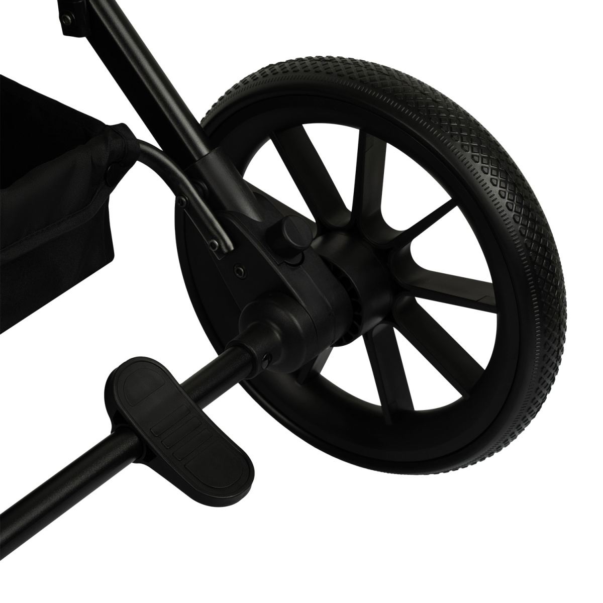 Коляска прогулочная Indigo Delta+ темно-серый