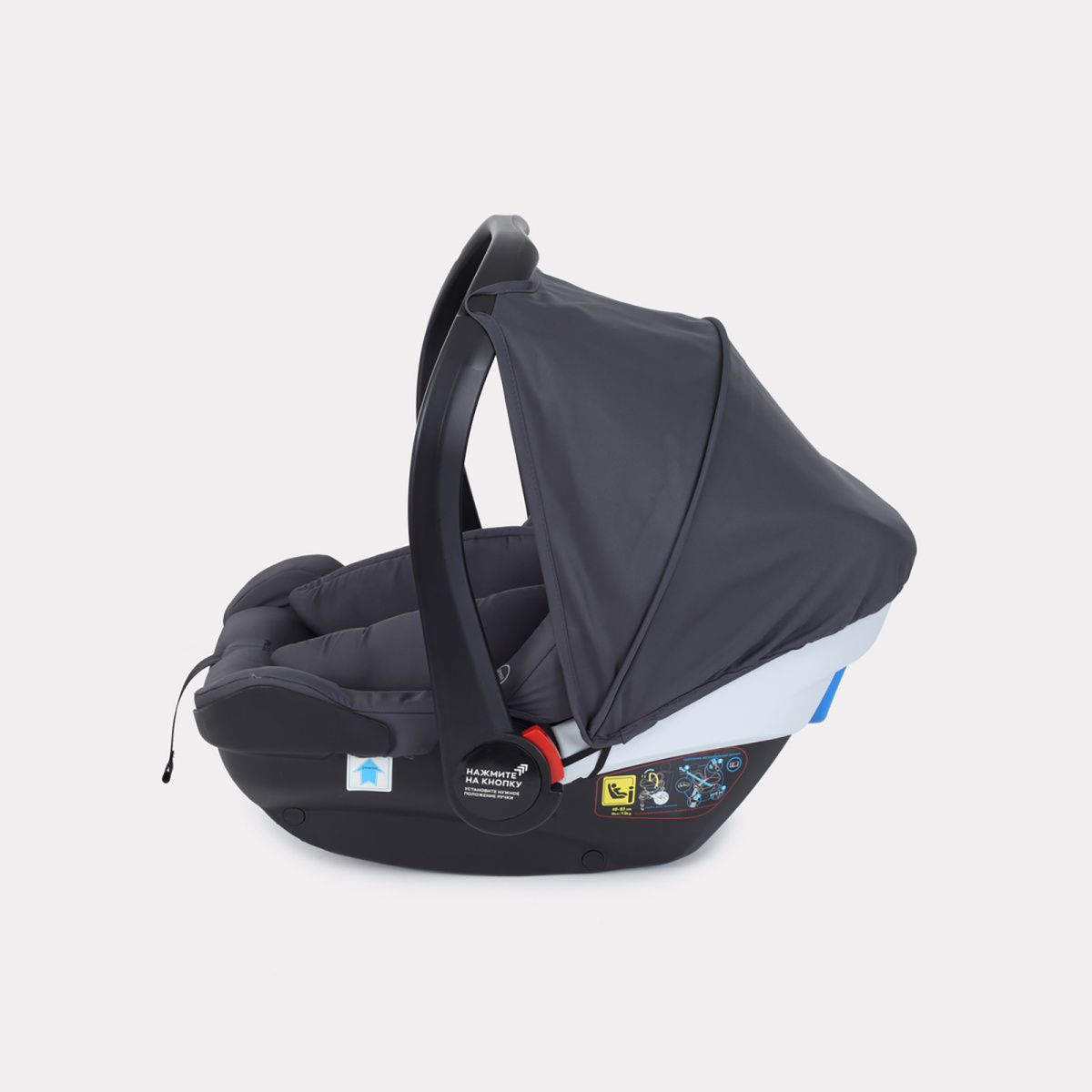 Коляска 3 в 1 RANT FLEX PRO 2023 RA075 GRAPHITE