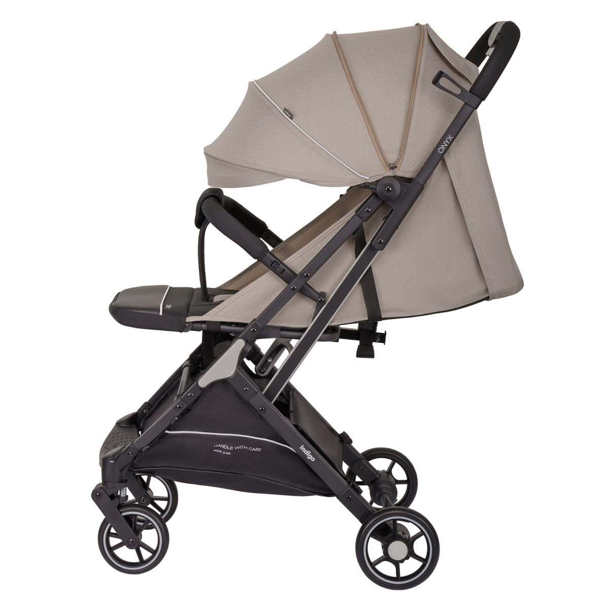 Коляска прогулочная Indigo ONYX бежевый