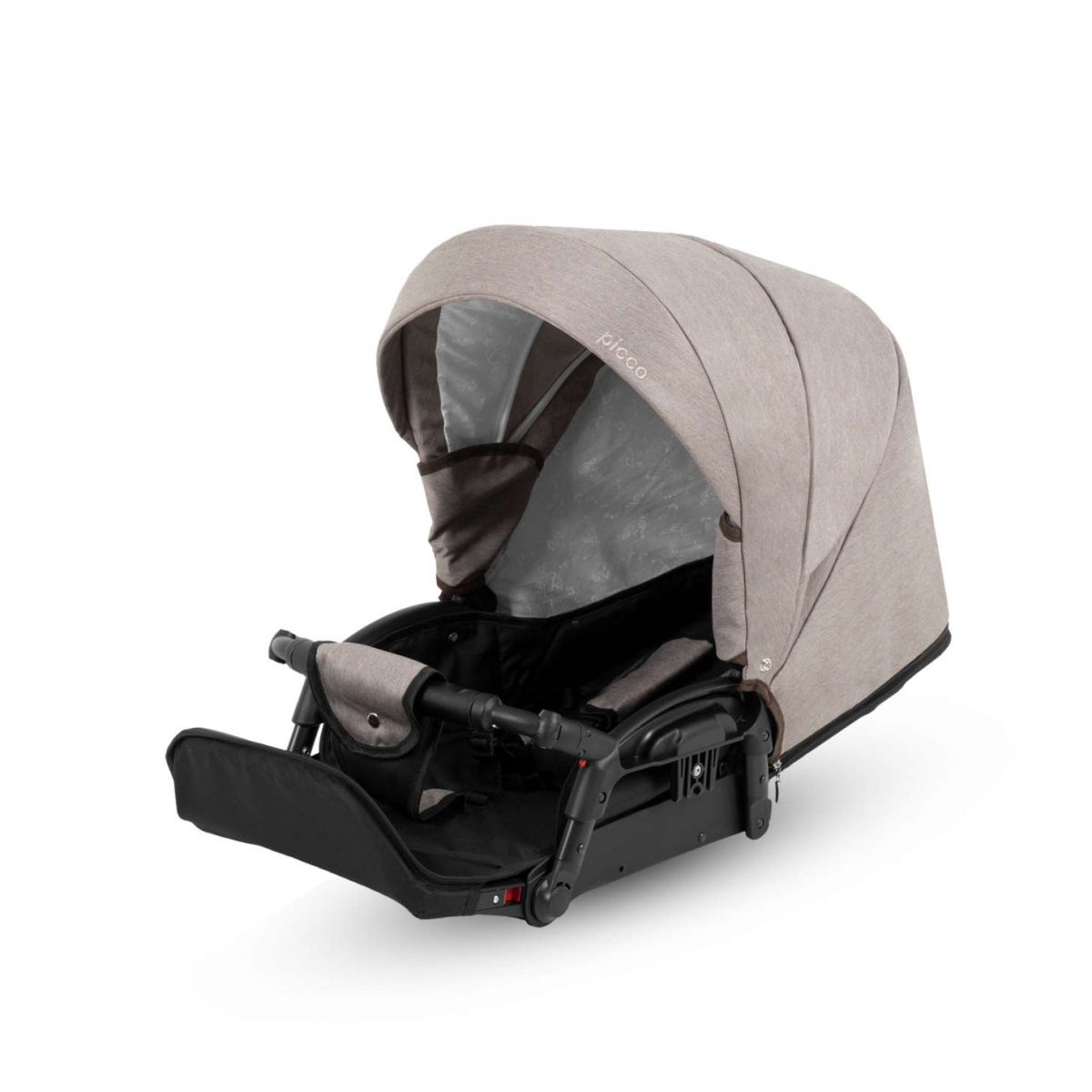 Коляска Camarelo Picco 2 в 1 бежевый меланж