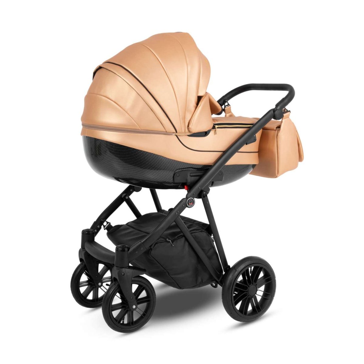 Коляска Camarelo Zeo 3 в 1 экокожа бронза