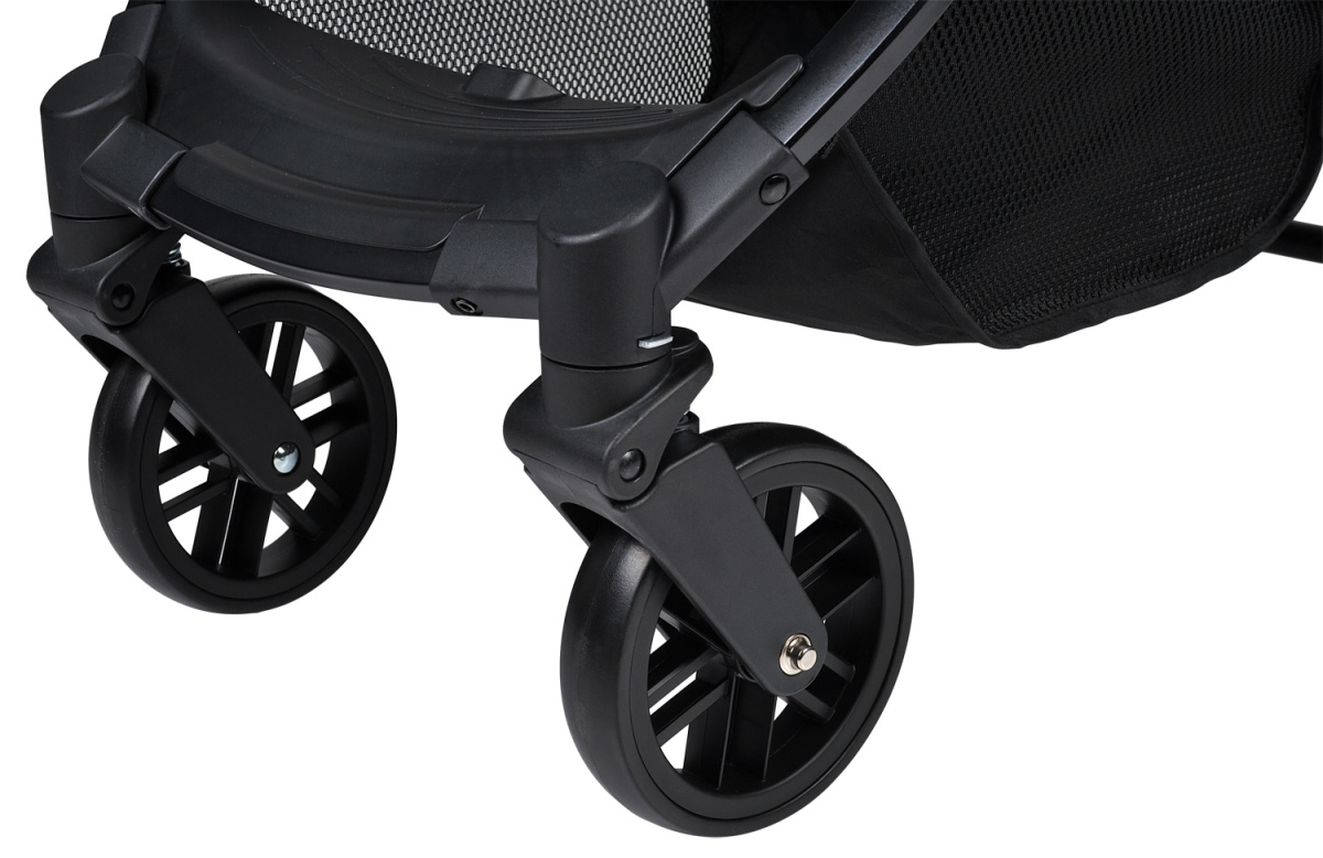 Коляска детская прогулочная Farfello Comfy Go (Emerald green/ зеленый (серебро) CG-17)