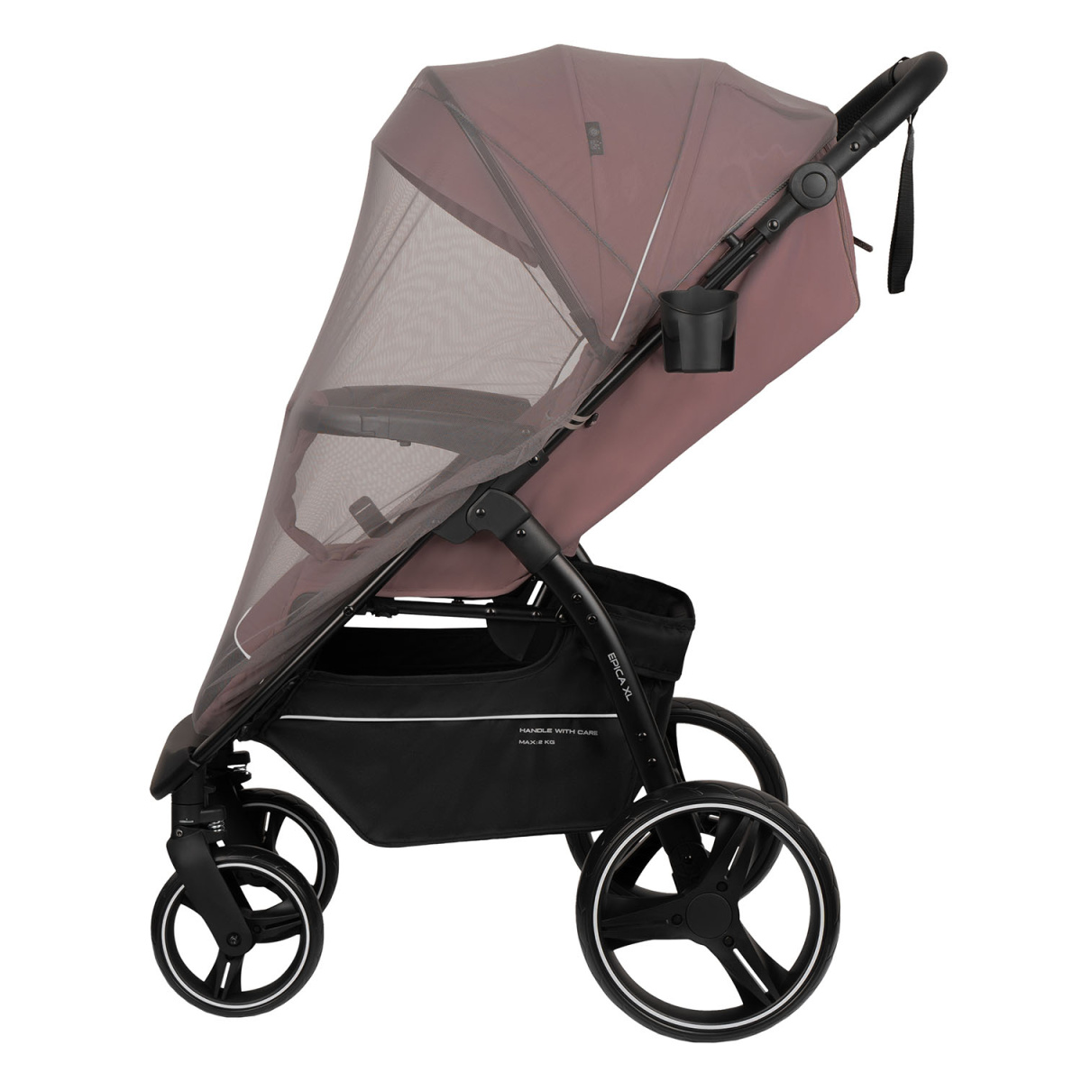 Коляска прогулочная Indigo EPICA XL розовый