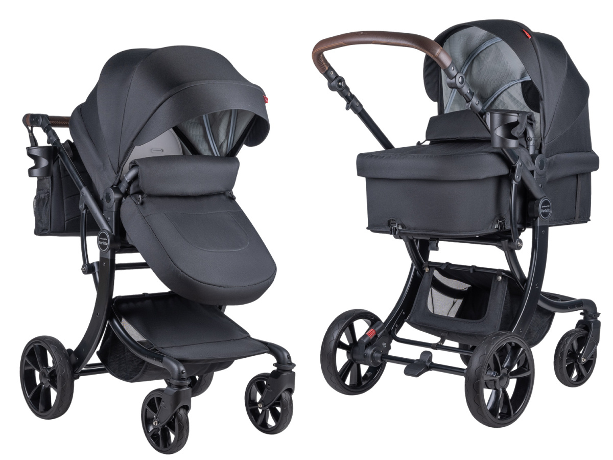 Коляска трансформер Farfello Aimile Original New Black (Черный NDB-1)