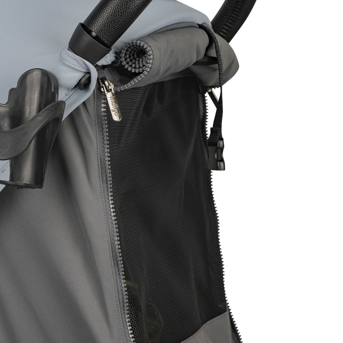 Коляска прогулочная Indigo SKIP голубой