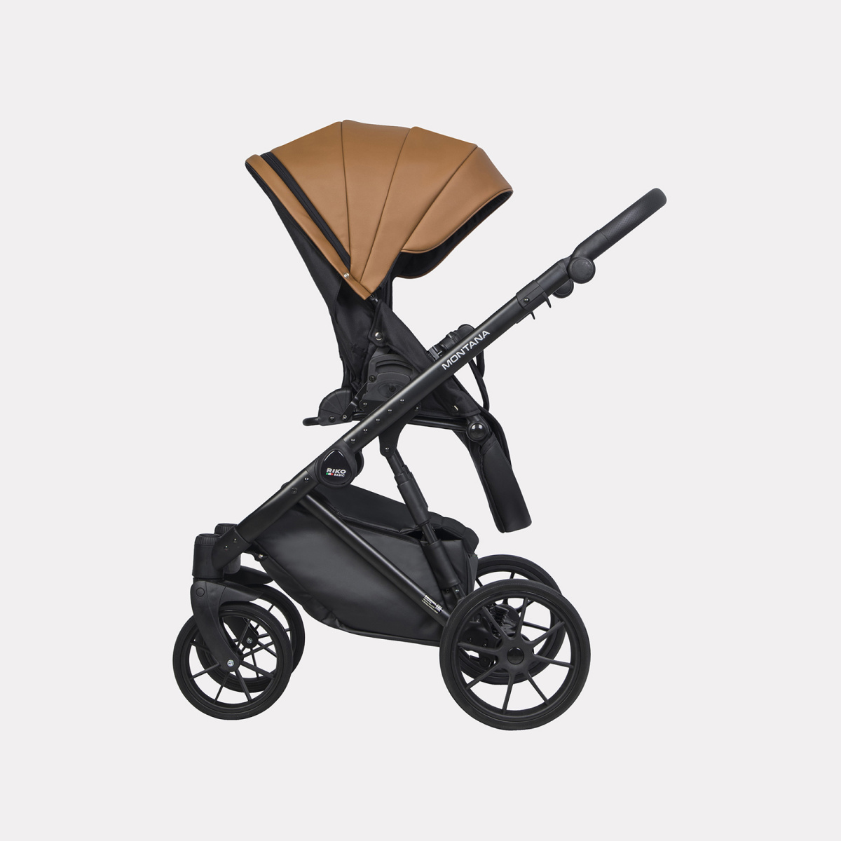 Коляска 3 в 1 Riko Basic Montana Ecco 18 CARAMEL