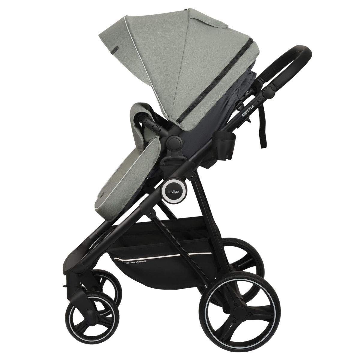 Коляска-трансформер Indigo SHUTTLE зеленый